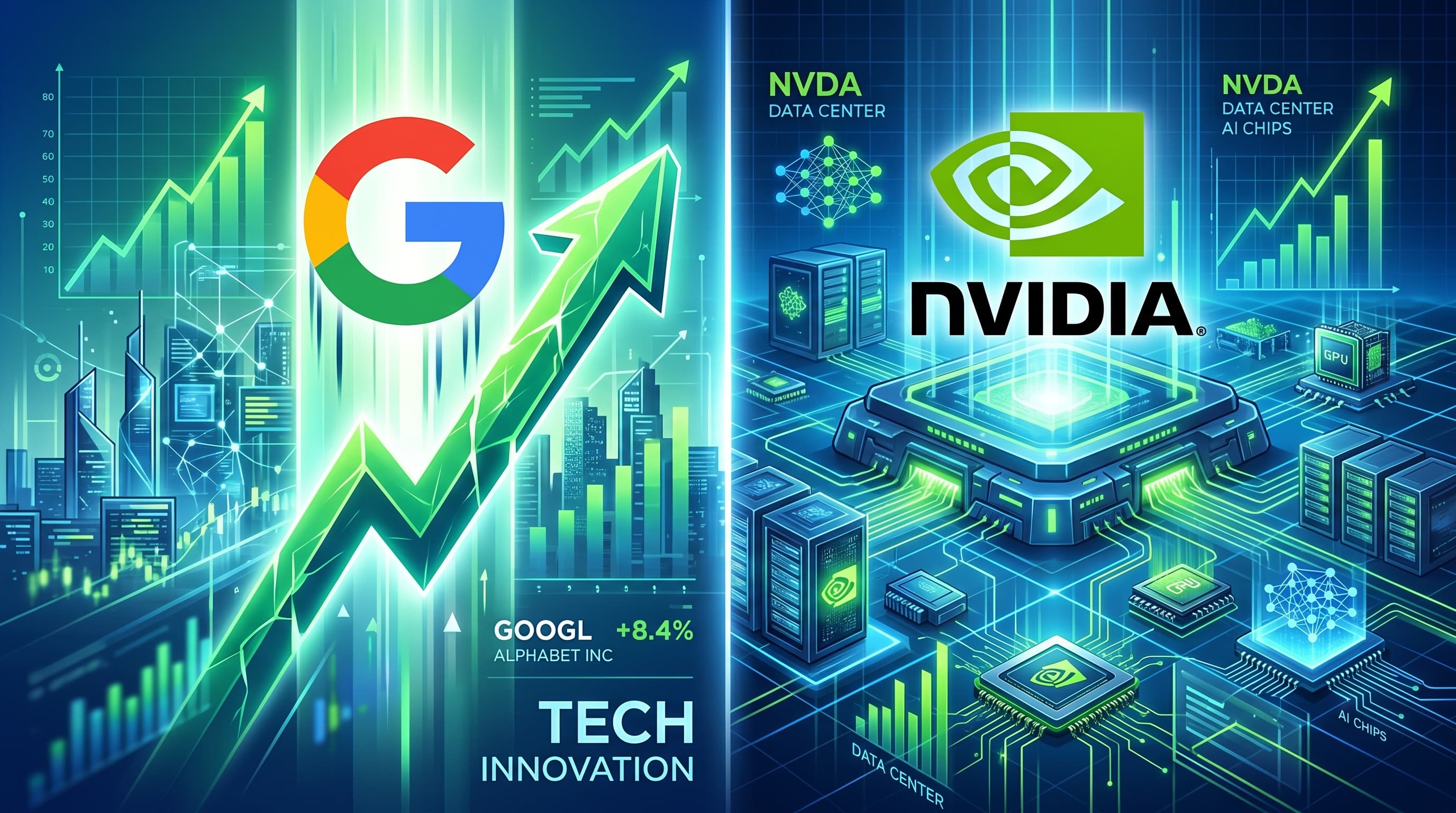 Alphabet กำลังจะแซง Nvidia ในมูลค่าบริษัท จากจุดแข็งด้าน AI stack แบบครบวงจร