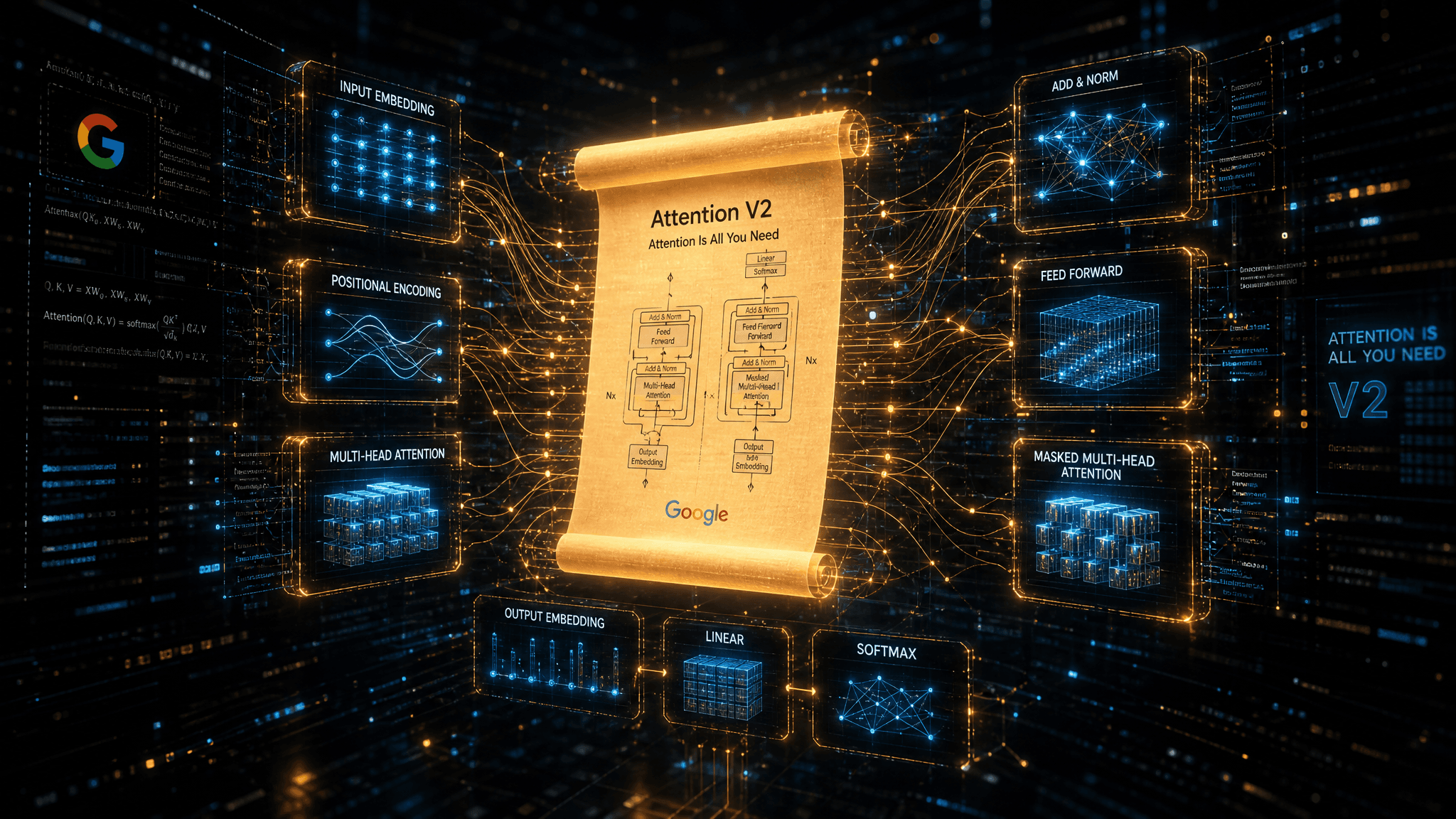 Google AI research paper Attention Is All You Need V2