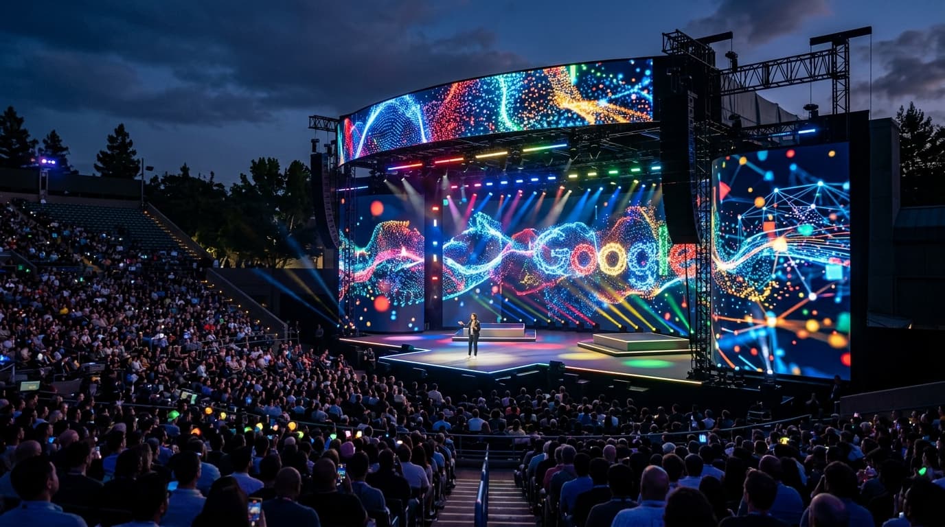 Google I/O 2026 งานประชุมนักพัฒนาที่ Shoreline Amphitheatre พร้อม AI และ Gemini
