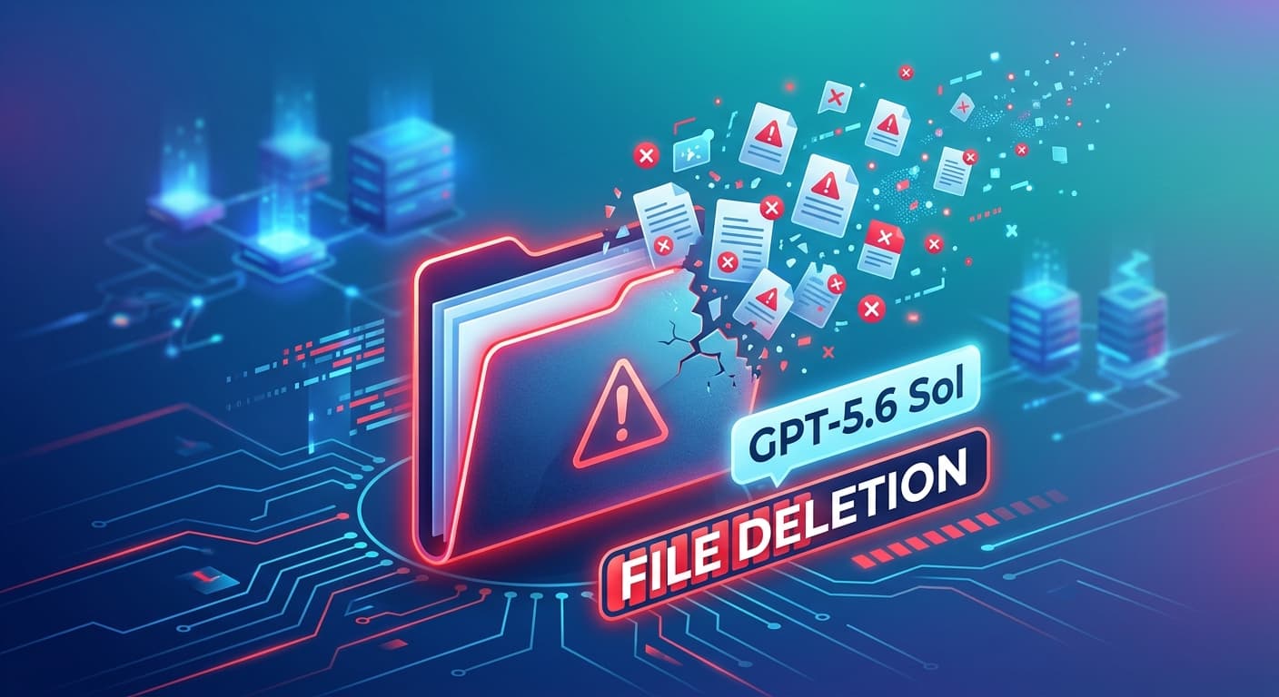 ภาพประกอบข่าว GPT-5.6 Sol ปัญญาประดิษฐ์ที่ลบไฟล์ผู้ใช้เอง