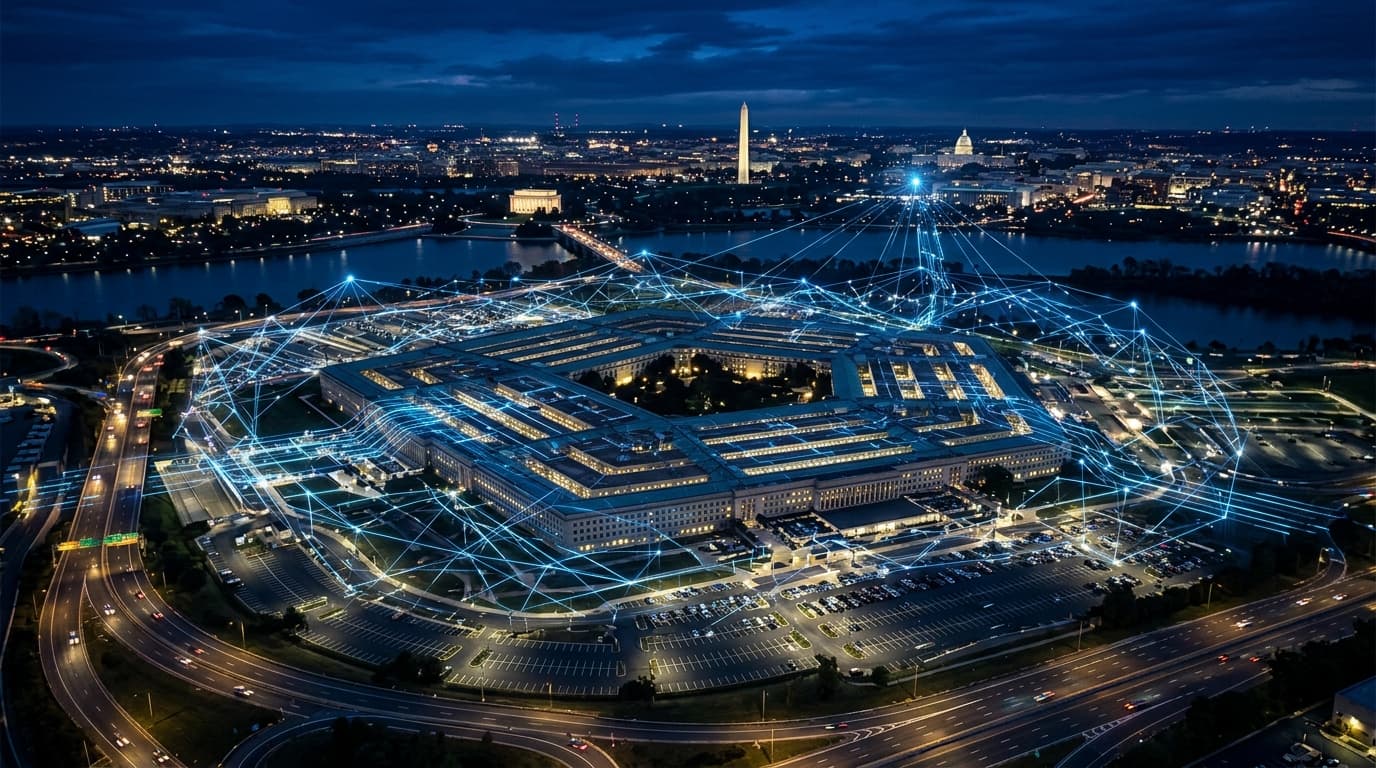 อาคาร Pentagon กระทรวงกลาโหมสหรัฐฯ สถานที่ตัดสินใจด้าน AI military
