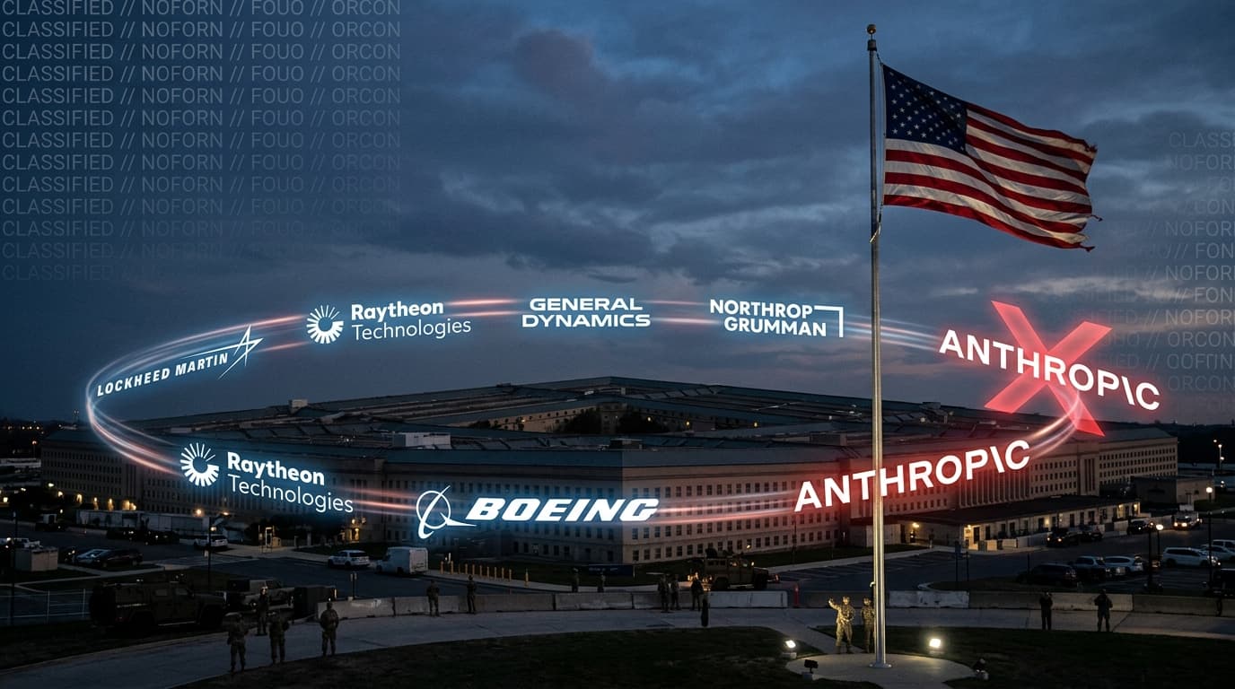 ภาพถ่ายทางอากาศของอาคาร Pentagon กระทรวงกลาโหมสหรัฐฯ — ศูนย์กลางของข้อพิพาท AI safety