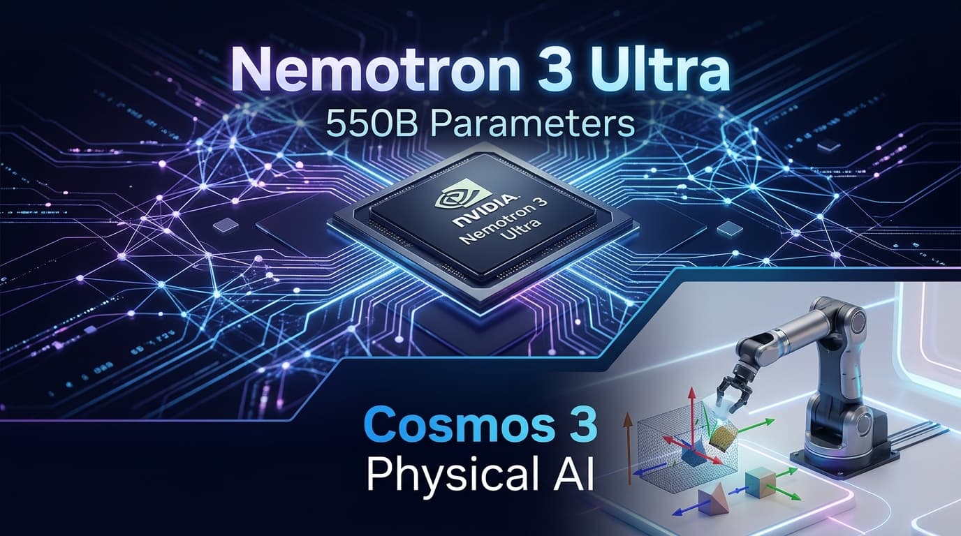 NVIDIA Nemotron 3 Ultra และ Cosmos 3 — โมเดล AI ล่าสุดจาก NVIDIA