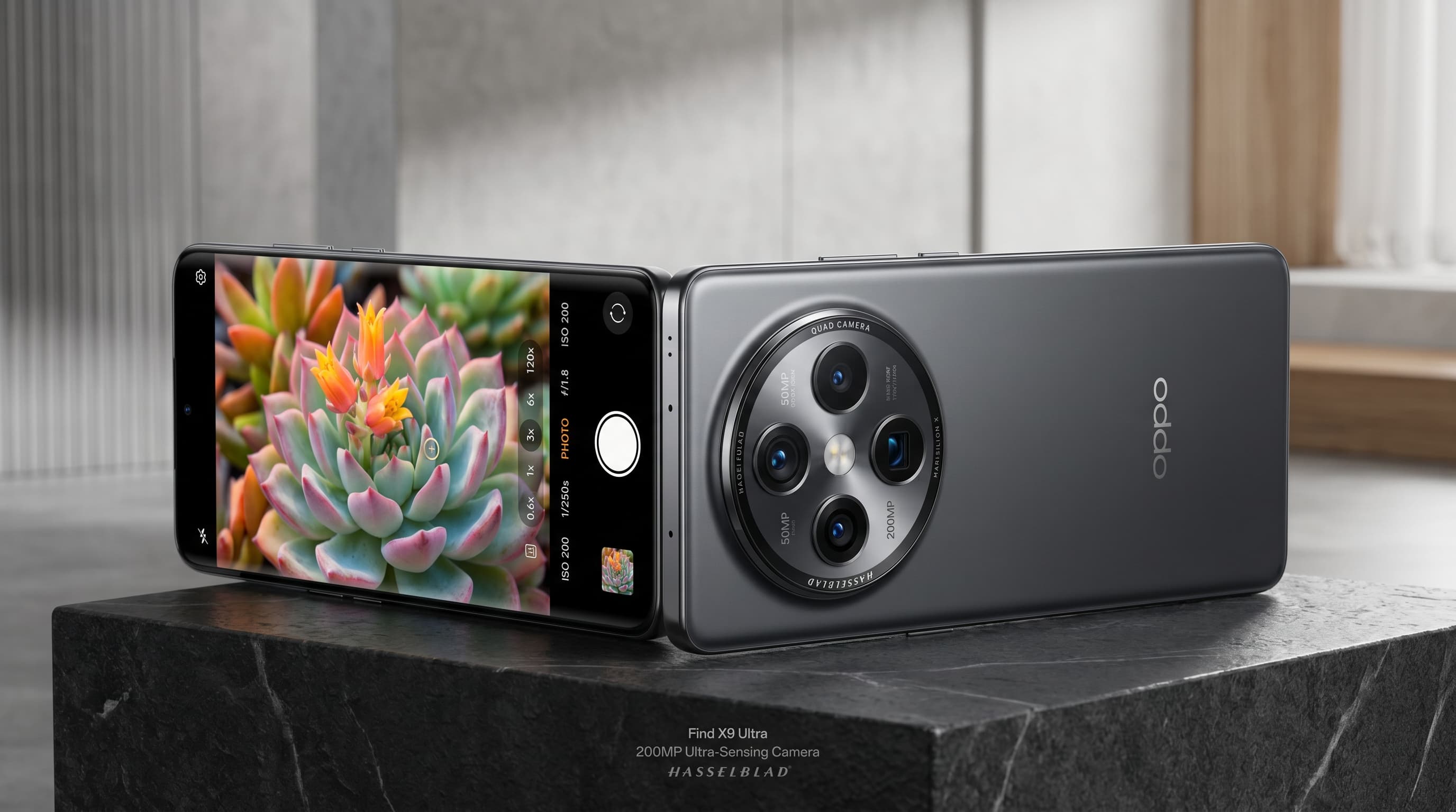 Oppo Find X9 Ultra สมาร์ตโฟนเรือธงพร้อมกล้อง 200MP คู่และ Hasselblad แบรนด์ดัง